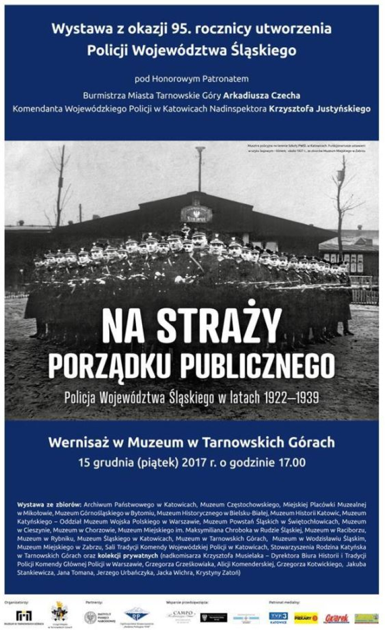 Wystawa „Na straży porządku publicznego. Policja Województwa Śląskiego w latach 1922-1939" 