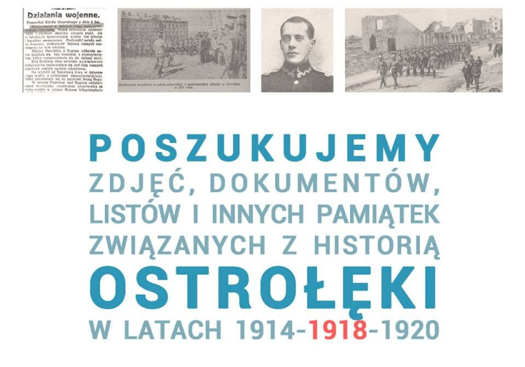 Muzeum Żołnierzy Wyklętych w Ostrołęce poszukuje pamiątek z lat 1914-1920