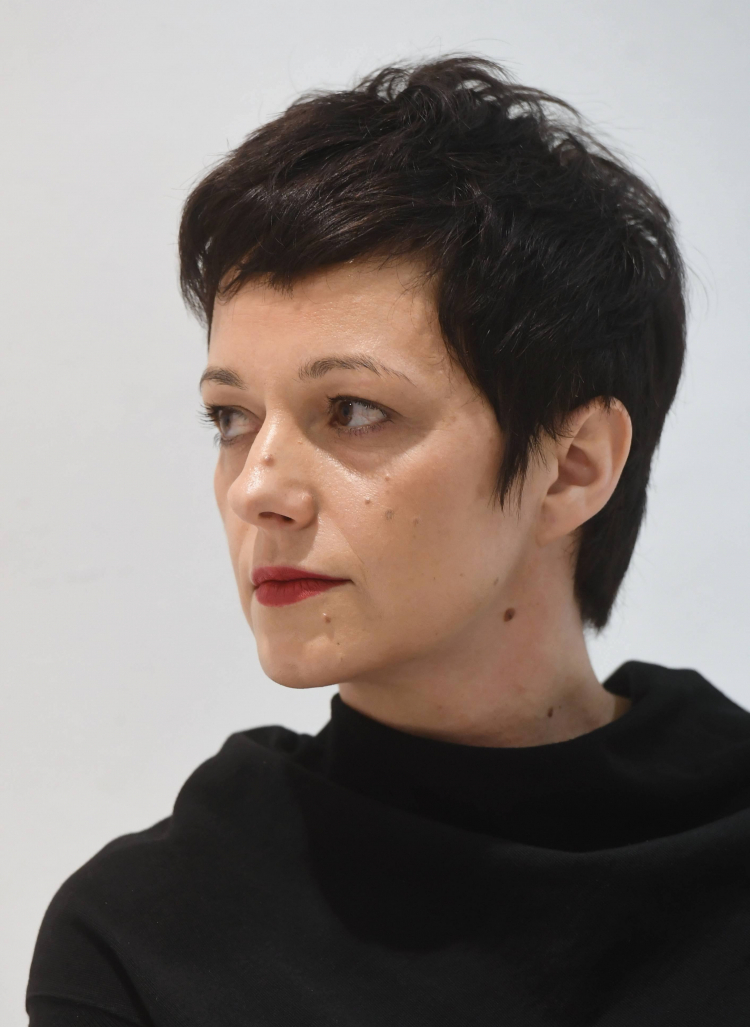 Zastępca dyrektora Zachęty – Narodowej Galerii Sztuki dr Olga Wysocka w 2019 r. Fot. PAP/P. Nowak