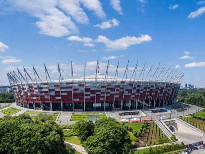 Stadion PGE Narodowy w Warszawie. Fot. PAP/L. Szymański 