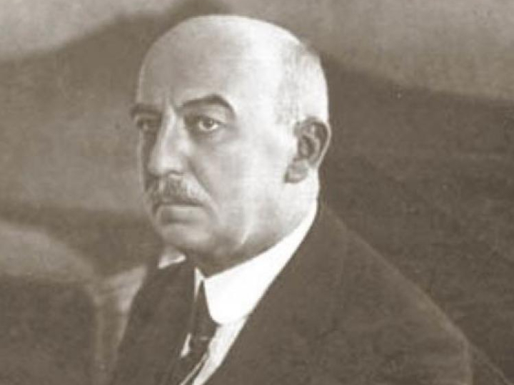 Prezydent Gabriel Narutowicz w 1922 roku. 