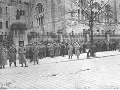 Wojska niemieckie w Poznaniu w listopadzie 1918 r. Zb. Narodowego Archiwum Cyfrowego