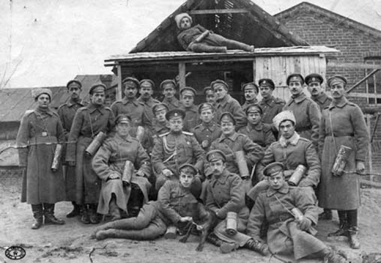 1 kompania Brygady Strzelców Polskich – Bobrujsk, 1916 r.