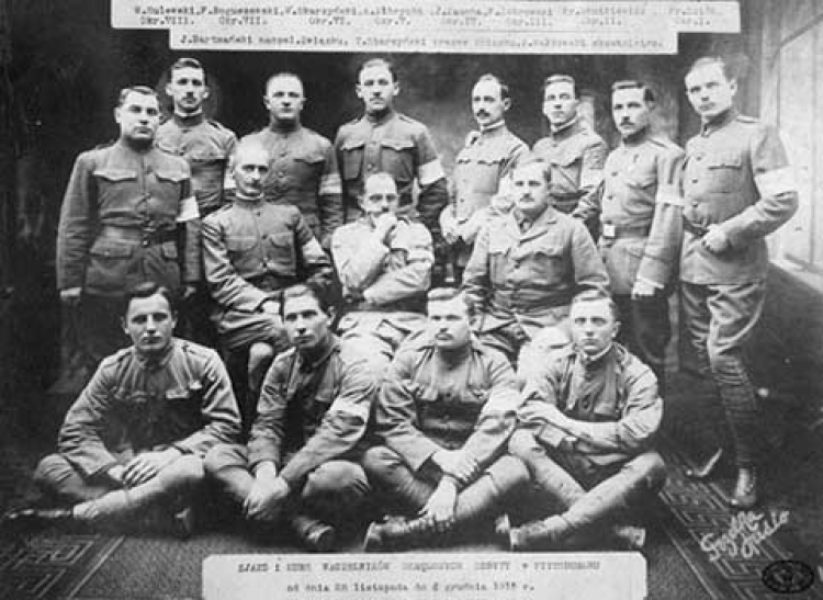 Zjazd naczelników okręgowych Związku „ Sokoła” w dniach 28.11-6.12. 1915 r. – Pittsburgh. Źródło: CAW