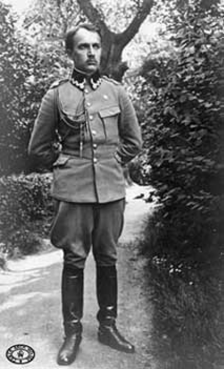 Kapitan Tadeusz Kasprzycki – 1915 r.