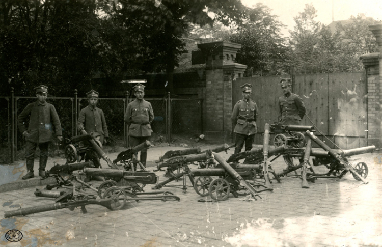Zdobycz wojenna 55 Poznańskiego Pułku Piechoty, 1919-1920