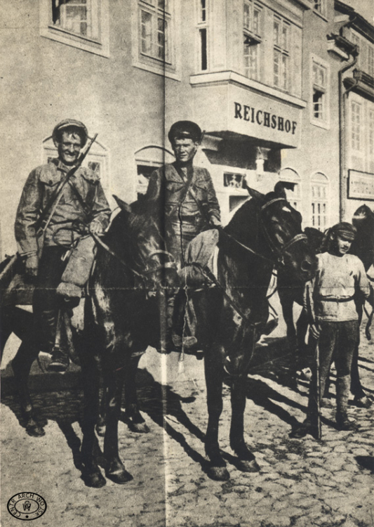 Kawaleria bolszewicka w Prusach Wschodnich, 08.1920 r.