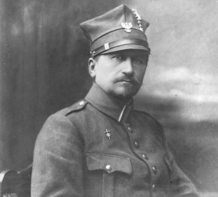 Gen. Józef Dowbor-Muśnicki, dowódca wojsk wielkopolskich. Źródło: NAC
