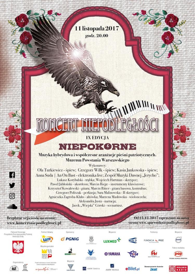 IX Koncert Niepodległości "Niepokorne"