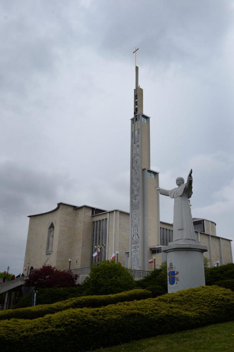 Narodowe Sanktuarium Matki Bożej Częstochowskiej, nazywane Amerykańską Częstochową, w Doylestown.. Fot. PAP/J. Turczyk