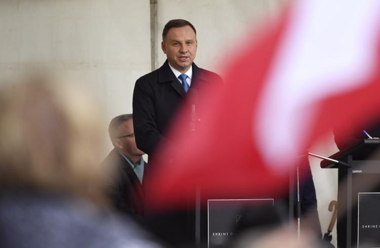 Prezydent Andrzej Duda podczas oficjalnej wizyty w Australii. Melbourne, 19 08 2018. Fot. PAP/EPA/W. West/POOL Prezydent Andrzej Duda podczas oficjalnej wizyty w Australii. Melbourne, 19 08 2018. Fot. PAP/EPA/W. West/POOL