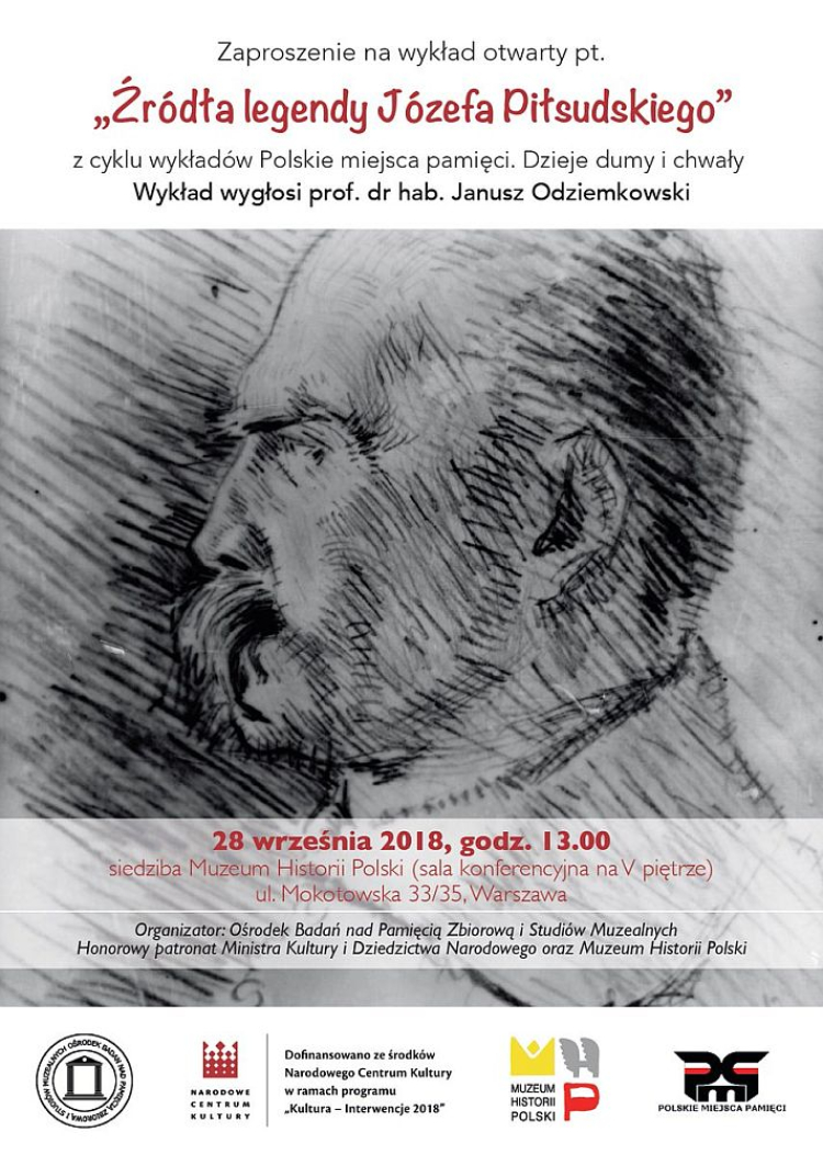 Wykład „Źródła legendy Józefa Piłsudskiego”