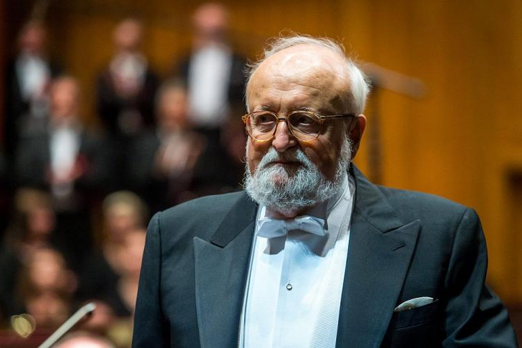 Krzysztof Penderecki. 2015 r. PAP/T. Żmijewski