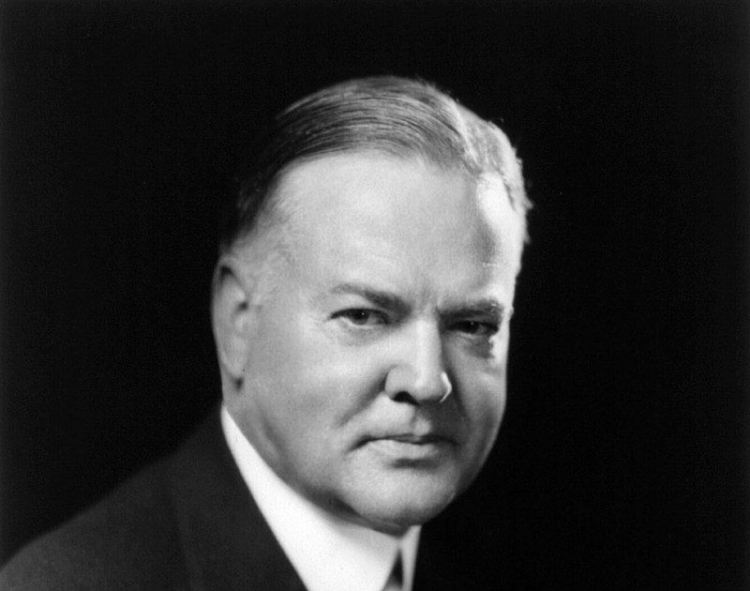 Prezydent Herbert Hoover. Źródło: Wikimedia Commons Prezydent Herbert Hoover. Źródło: Wikimedia Commons