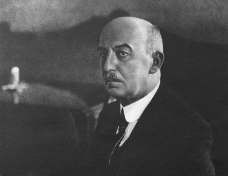Gabriel Narutowicz, pierwszy prezydent II Rzeczypospolitej Polskiej, przed 1922 r. Fot. PAP/CAF