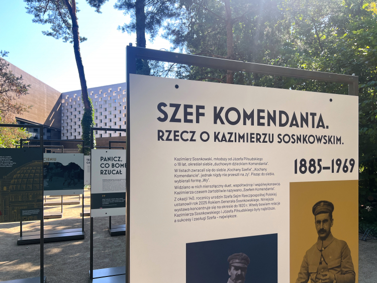 SzefKomendanta. Wystawa w Muzeum Józefa Piłsudskiego w Sulejówku. Rzecz o Kazimierzu Sosnkowskim. Fot. Muzeum Józefa Piłsudskiego w Sulejówku SzefKomendanta. Wystawa w Muzeum Józefa Piłsudskiego w Sulejówku. Rzecz o Kazimierzu Sosnkowskim. Fot. Muzeum Józefa Piłsudskiego w Sulejówku