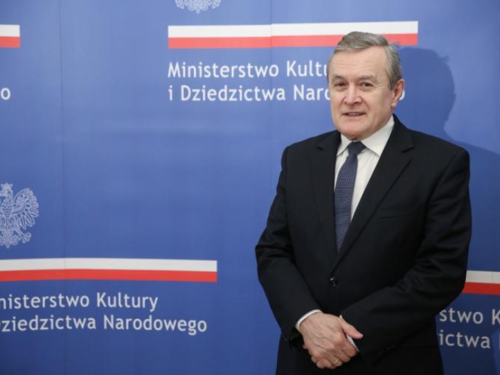 Wicepremier, ministr kultury i dziedzictwa narodowego Piotr Gliński. Fot. PAP/R. Guz