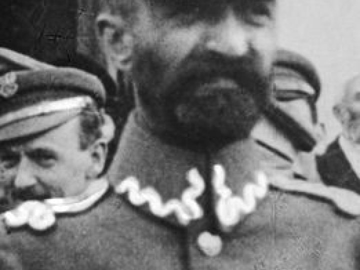 Ppłk Walery Sławek. 1919-1920. Źródło: NAC
