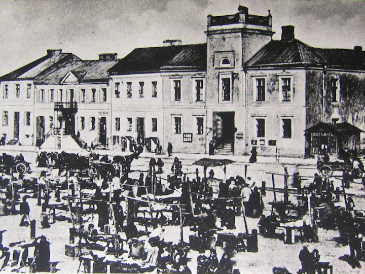 Stary Rynek w Łomży z 1912 roku, Domena publiczna