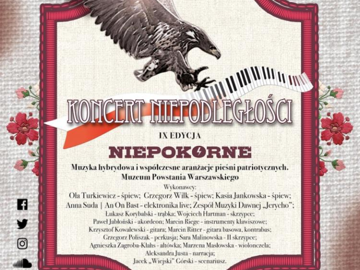 IX Koncert Niepodległości "Niepokorne"