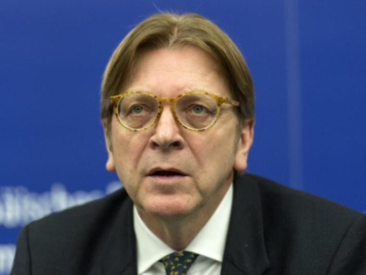 Guy Verhofstadt. Fot. PAP/EPA 
