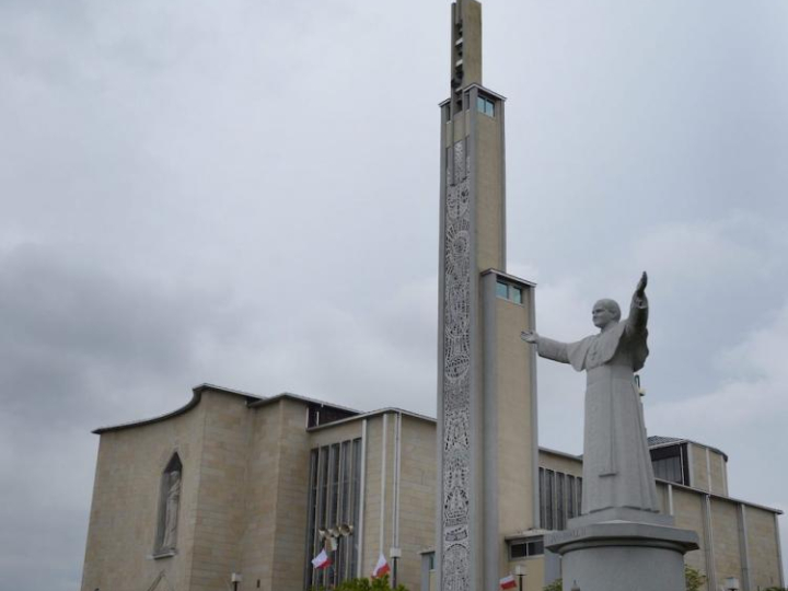 Narodowe Sanktuarium Matki Bożej Częstochowskiej, nazywane Amerykańską Częstochową, w Doylestown.. Fot. PAP/J. Turczyk