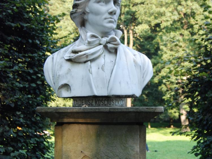 Pomnik T. Kościuszki w Parku Jordana w Krakowie. Źródło: Wikimedia Commons