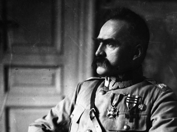 Józef Piłsudski, ok. 1919 r. Fot. PAP/PAP/CAF/Reprodukcja