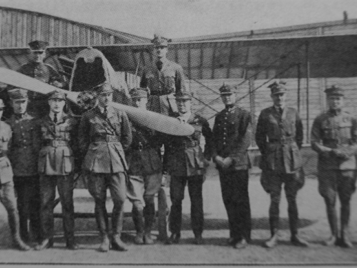 7 Eskadra Myśliwska we wrześniu 1920 we Lwowie. Źródło: Wikimedia Commons