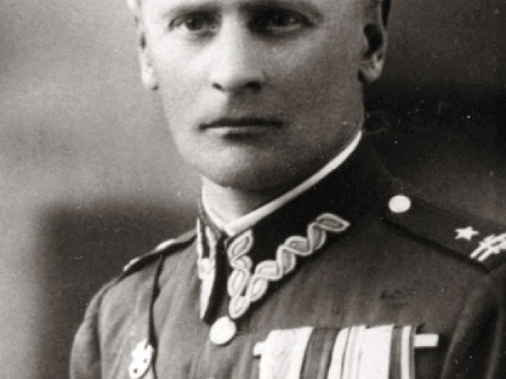 Aleksander Krzyżanowski, ok. 1939 r. w stopniu majora. Źródło: Wikipedia Commons